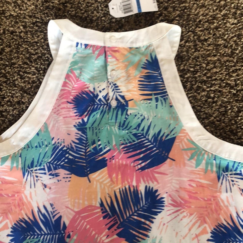 Nautica size XL (16) Tropcial Summer Dress NEW - Picture 4 of 4